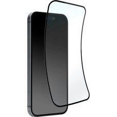 Puro Flexible Glass D3O Hybrid Glass with Black Frame for iPhone 16 Pro