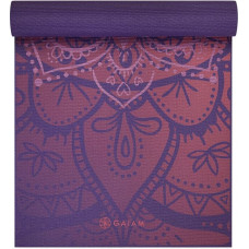 Gaiam Yoga Mat Premium Athenian Rose 6 mm 63958