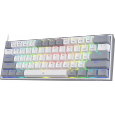 Redragon K617 Fizz Red switch keyboard (K617WG-RGB)