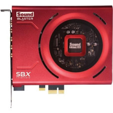 Creative Karta dźwiękowa Sound Blaster    Z SE PCI-e czerwony|red