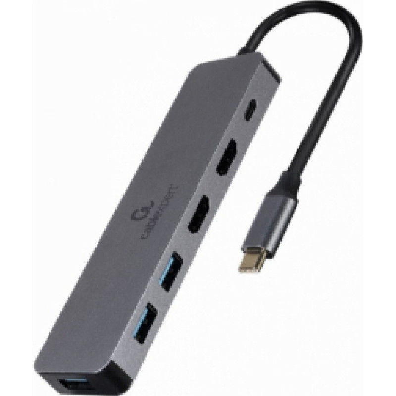 Dokastacija Gembird USB Type-C 3-in-1 multi-port (Hub + HDMI + PD)