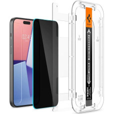 Spigen Glas.tR EZ Fit Privacy tempered glass for iPhone 15 Plus