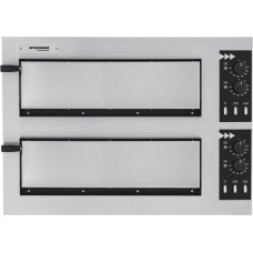 Prismafood 2 kameru picas krāsns 2 picām. 45 cm BASIC 2/50 VETRO 6000 W