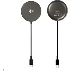 XO wireless inductive charger QI2 CX029 magnetic black