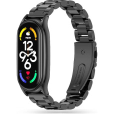 Tech-Protect Stainless bracelet for Xiaomi Mi Smart Band 7 | 7 NFC - black