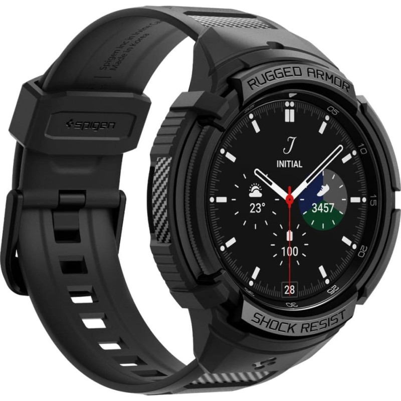 Spigen RUGGED ARMOR "PRO" GALAXY Watch 6 CLASSIC (47 MM) BLACK
