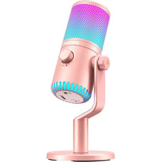 Maono DM30RGB Microphone Pink