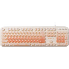 MOFII wired keyboard with backlight Love Me (Beige)