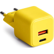 Colorum wall charger USB-A + USB-C PD 30W CLS30-AC-05 xYellow