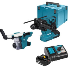 Makita-Maszyny akumulatora urbjmašīna SDS+, 18V, Makita [DHR183RTWJ] 2x5,0Ah, Li-Ion, LXT