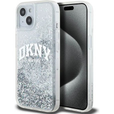 Dkny Liquid Glitter Big Logo case for iPhone 15 | 14 | 13 - white