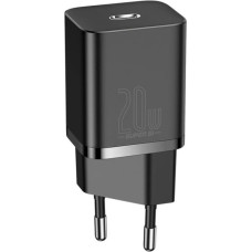 Baseus TZCCSUP-B01 Super Si Quick Charger USB-C 20W + Simple Wisdom Data Cable USB-C to iP 1m Black (Damaged Package)