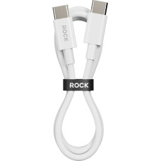 Rock Cable P8 Basic Series - Type C to Type C - PD 60W 3A 1 metre white