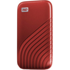 Ārējais SSD disks Western Digital My Passport SSD 1TB Red