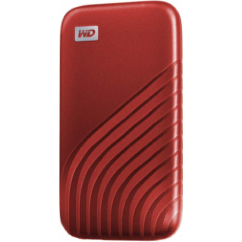 Ārējais SSD disks Western Digital My Passport SSD 1TB Red