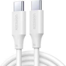 Ugreen US562 USB-C - USB-C PD QC cable 100W 480Mb|s 1m - white