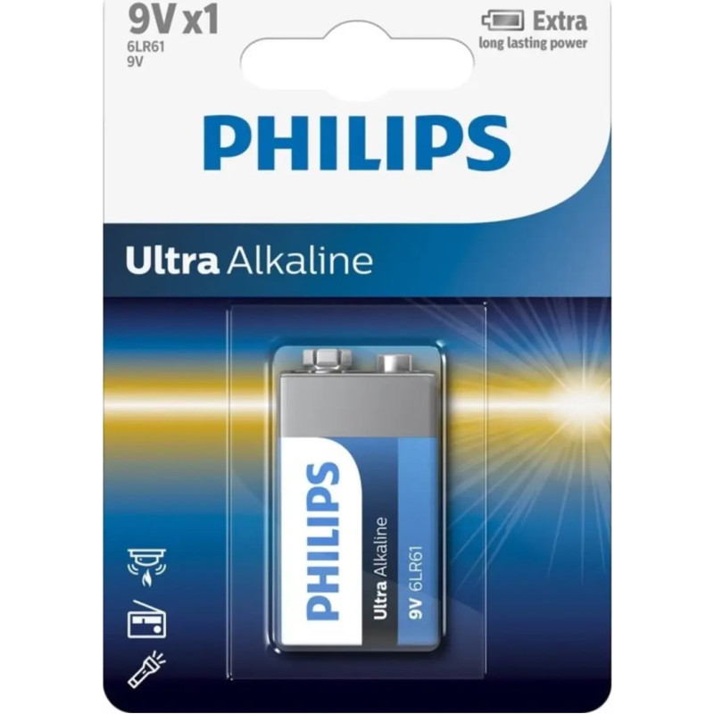 Baterija Philips 6LR61|9V