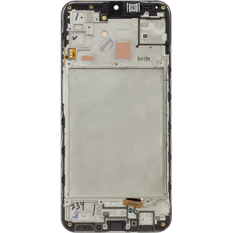 LCD display + Touch Unit + Front Cover Samsung A155|A156 Galaxy A15 4G|5G Black (Service Pack)