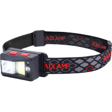 LTC LED XPG 4W + COB 2W + RGB 1W headlamp, motion sensor, 1200mAh battery, USB charging