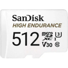 Atmiņas karte SanDisk High Endurance 4K 512GB + ADAPT