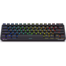 Klaviatūra Savio 60% Mechanical keyboard BLACKOUT RED Outemu