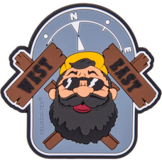 Helikon - PVC Morale Patch - Beardman OUTBACK - OD-BMO-RB-19