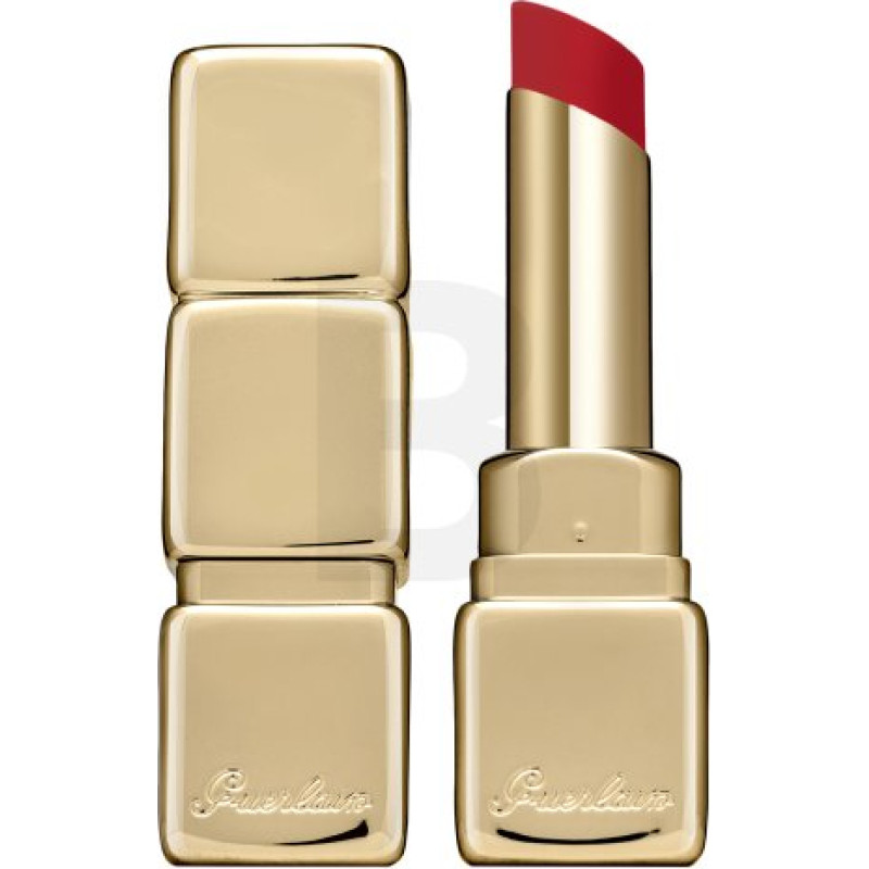 Guerlain KissKiss Shine Bloom lūpu krāsa 709 Petal Red ar matējošu efektu 3,2 g