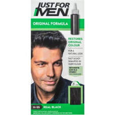 Just For Men Autostop matu krāsa vīriešiem H55 Natural Real Black 35 g