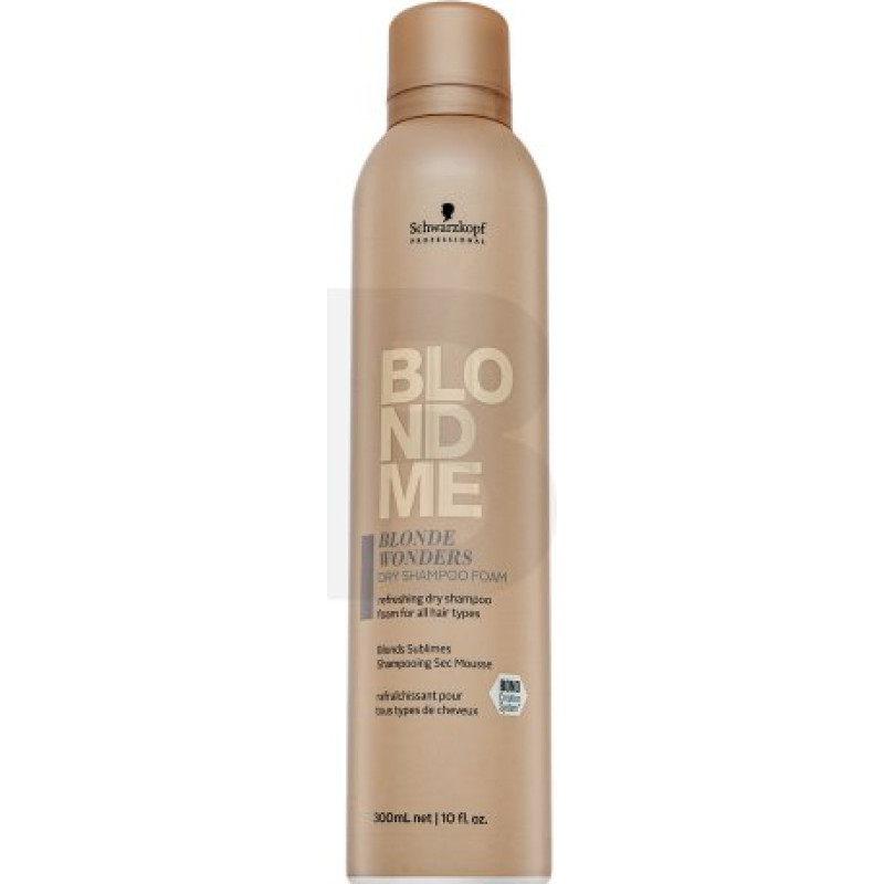 Schwarzkopf Professional BlondMe Blonde Wonders sausais šampūns sausais šampūns blondiem matiem 300 ml