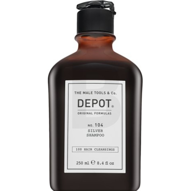 Depot Nr. 104 Sudraba šampūns dzeltenu toņu neitralizēšanai 250 ml