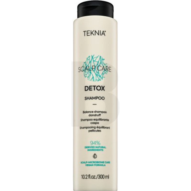 Lakmé Teknia Scalp Care Detox šampūns attīrošs šampūns pret blaugznām 300 ml