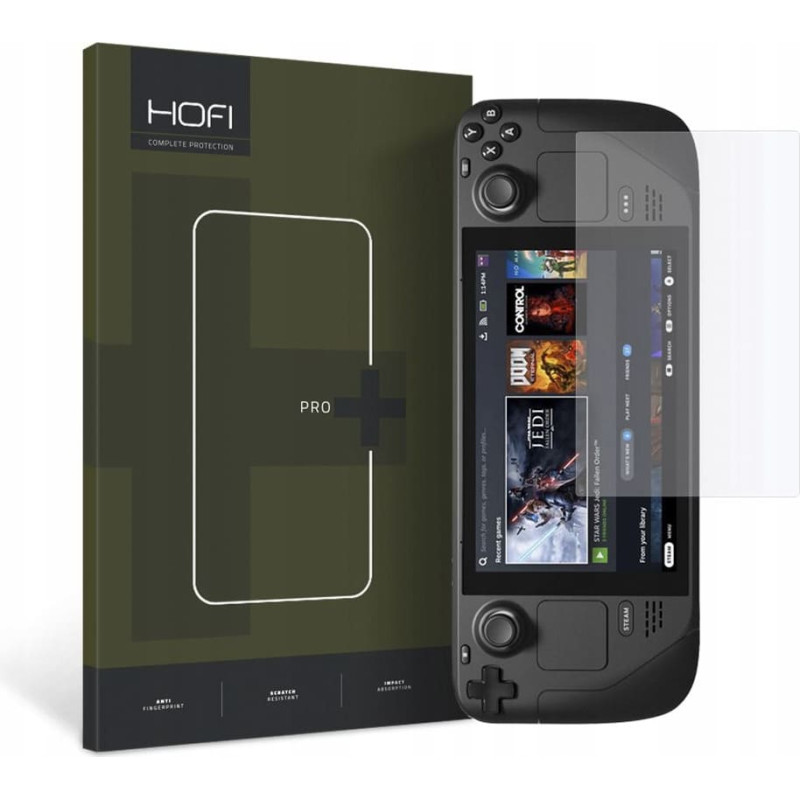 Hofi RŪDĪTS STIKLS HOFI GLASS PRO+ STEAM DECK | OLED CAURSPĪDĪGS