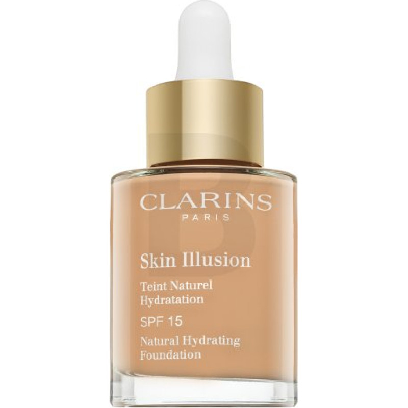Clarins Skin Illusion Natural Hydrating Foundation šķidrais grims ar mitrinošu efektu 108 Sand 30 ml