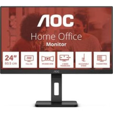 AOC 24E3QAF - LED monitor - Full HD (1080p) - 24