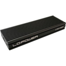 Lc-Power storage enclosure LC-M2-C-MULTI - NVMe|SATA SSD - USB 3.2