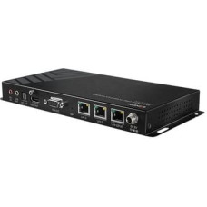 Lindy 4K HDMI & USB Over IP Extender - Receiver - video|audio|infrared|USB|serial extender - GigE, RS-232, USB 2.0, HDMI, VGA