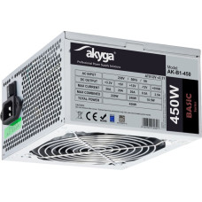 ATX power supply 450W Akyga AK-B1-450 P4 3x SATA 2x Molex PPFC FAN 12cm