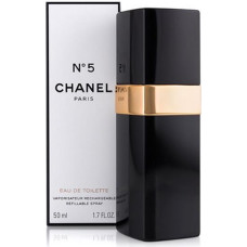 Chanel N°5 eau de toilette for women 50 ml refillable