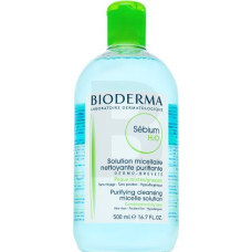 Bioderma Sébium Micellar Solution H2O Attīrošs attīrošs attīrošs micelārais šķīdums 500 ml