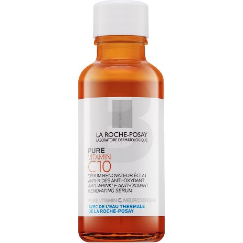 La Roche-Posay pretnovecošanās atjaunojošais serums ar C vitamīnu Pure Vitamin C10 Renovating Serum 30 ml