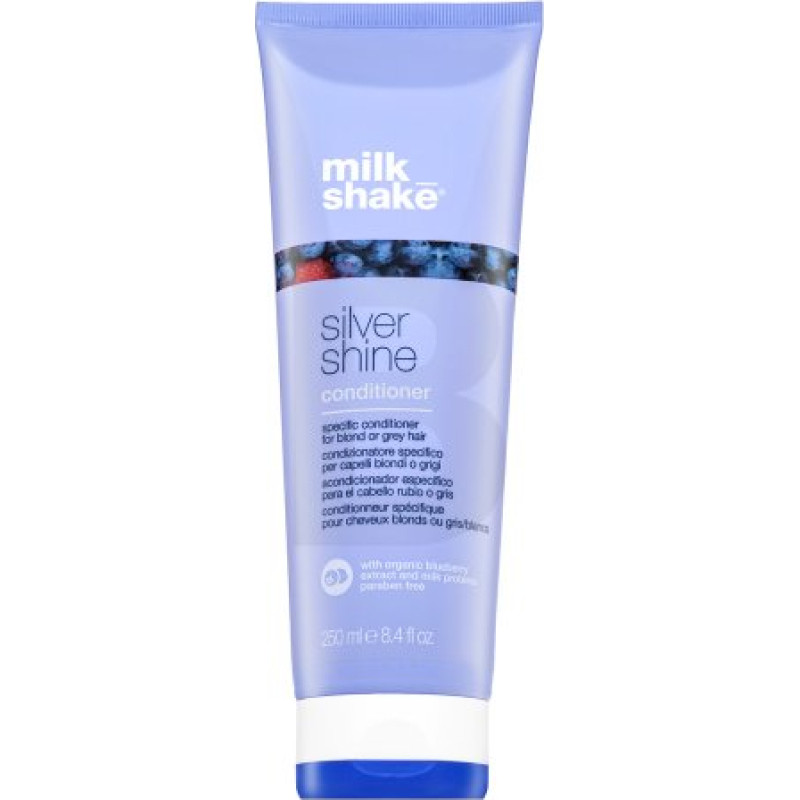 Milk Shake Milk_Shake Silver Shine Conditioner aizsargājošs kondicionieris platīna blondiem un sirmiem matiem 250 ml