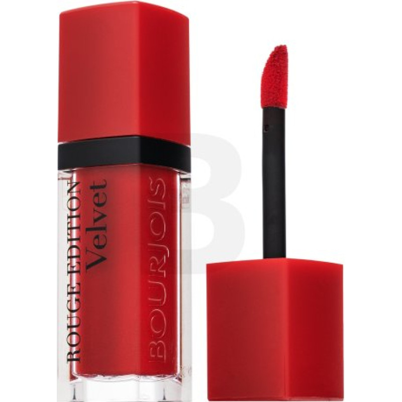 Bourjois Rouge Edition Velvet ilgnoturīga lūpu krāsa matētam efektam 15 Red-volution 7,7 ml