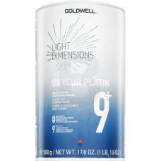 Goldwell Light Dimensions Oxycur Platin 9+ daudzfunkcionāls balināšanas pulveris matu balināšanai 500 g