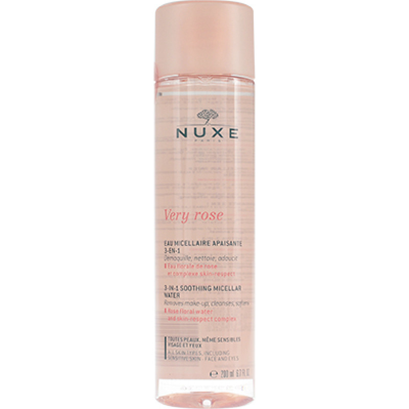 Nuxe Very Rose soothing micellar water 3in1 200 ml