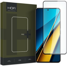 Hofi GLASS PRO+ XIAOMI POCO X6 5G MELNS RŪDĪTS STIKLS