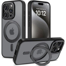 TECH-PROTECT MAGSAFE MAGRING IPHONE 15 PRO MATĒTS MELNS