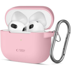 TECH-PROTECT SILIKONA ĀĶIS APPLE AIRPODS 3 DUSTY PINK