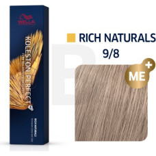 Wella Professionals Koleston Perfect Me+ Rich Naturals profesionāla permanentā matu krāsa 9|8 60 ml