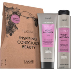 Lakmé Teknia Color Refresh Violet Lavender Pack šampūns + maska matiem ar violetiem toņiem 300 ml + 250 ml