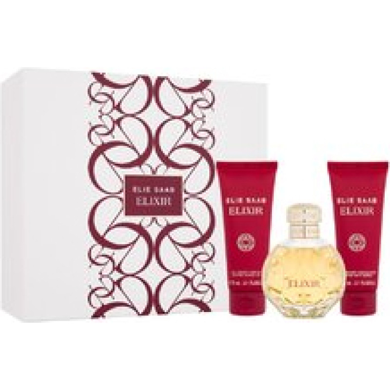 Elie Saab Elixir Gift set EDP 100 ml, body lotion 75 ml and shower gel 75 ml